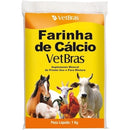 Farinha de calcio Vetbras 1kg Suplemento mineral de pronto uso e mistura