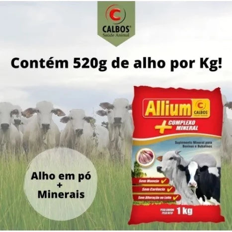 1kg Suplemento Vitamínico - Calbos Bovinos E Bubalino