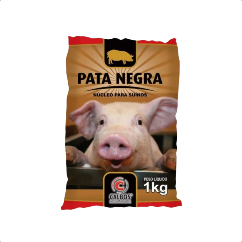 NUCLEO PARA SUINOS PORCOS PATA NEGRA 1KG VITAMINAS MIN AMINOACIDO CALBOS