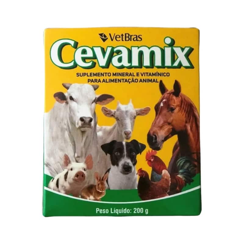 Cevamix 200g Suplemento Vitamínico Para Animais