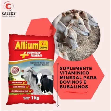 1kg Suplemento Vitamínico - Calbos Bovinos E Bubalino